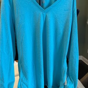 Nike Women's Blue Long Sleeve Top